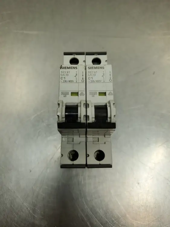 Used Siemens 5SY4101-7 Circuit Breaker, 230/400V, Lot of 2 Circuit Breakers South Carolina US | Palmetto Automation #1150466