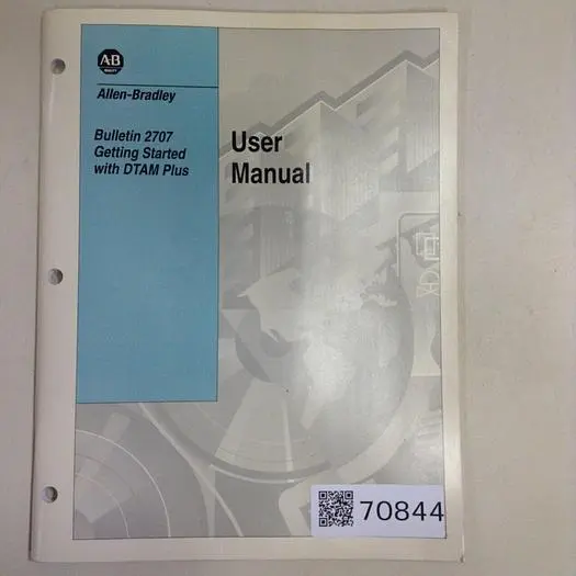 Used ALLEN BRADLEY 2707-802 Manuals Michigan US | Ideal Machinery #567334
