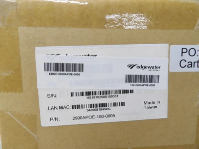 New | in-Stock EDGEWATER _UNKNOWN_ Network Switches | OCO Industrial #1636277