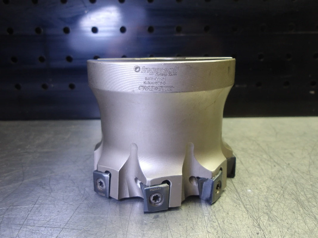 Ingersoll 3" Coolant Thru Indexable Facemill 1" Arbor SJ5F-03R01 (LOC2433A)