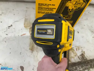 Dewalt DCN680B 20V XR 18 Gauge Brad Nailer, New