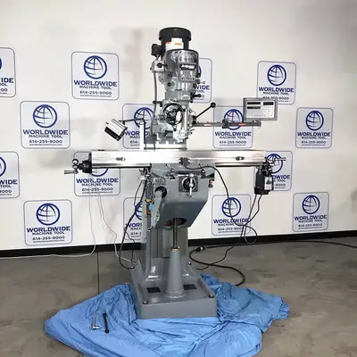9″ x 49″ New Bridgeport Mill Series 1 – In Stock!
