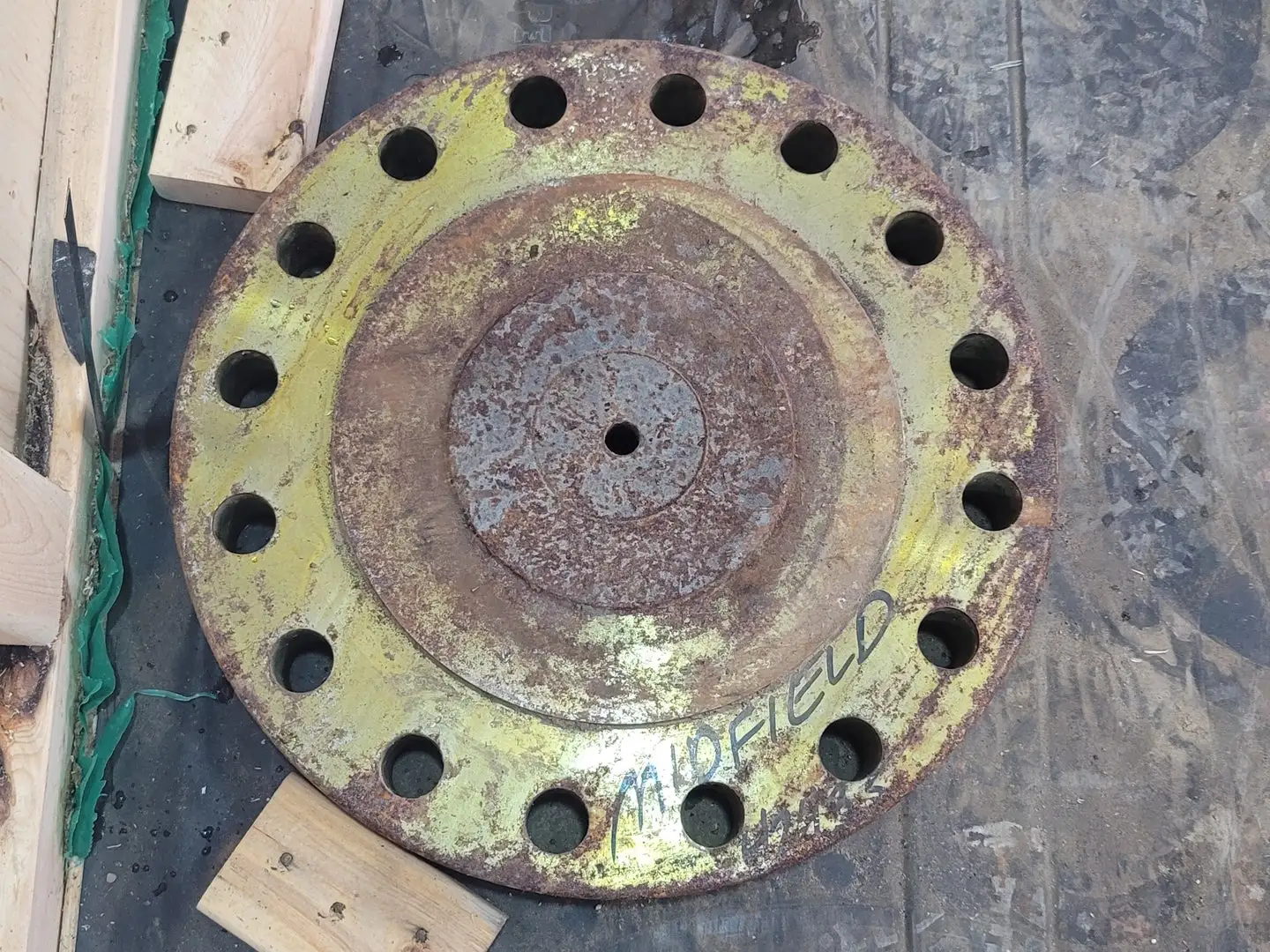 Blind Flange w/ Tap