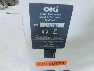 Used OKI _UNKNOWN_ Fume Extractors | OCO Industrial #1753414