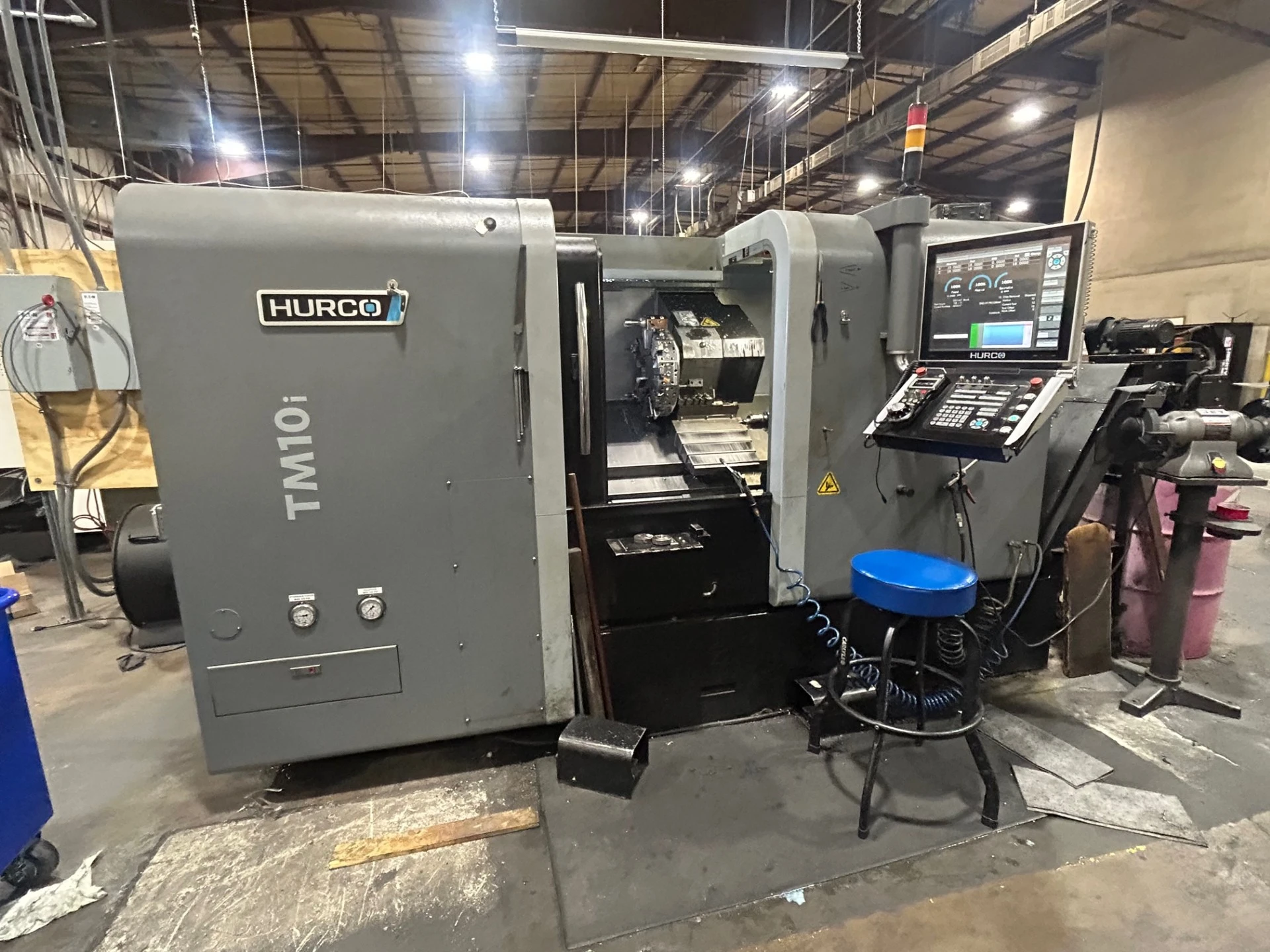 2016 Hurco TM10i CNC Lathe with Tailstock