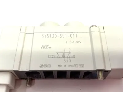 USED SMC SOLENOID VALVE 4/5-PORT 0.15~0.7MPA