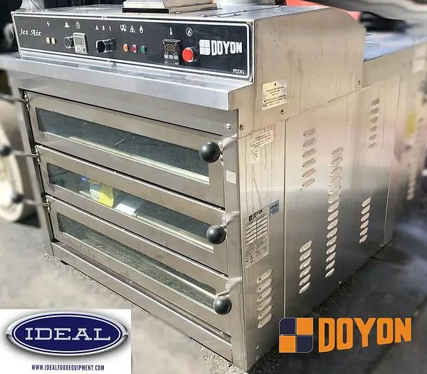 Doyon PIZ3G Triple Deck Natural Gas Pizza Oven -We ship