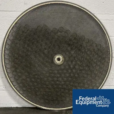 USED SWECO 60" 7M/4M-Mesh Self-Cleaning Screen for Sweco Sifter