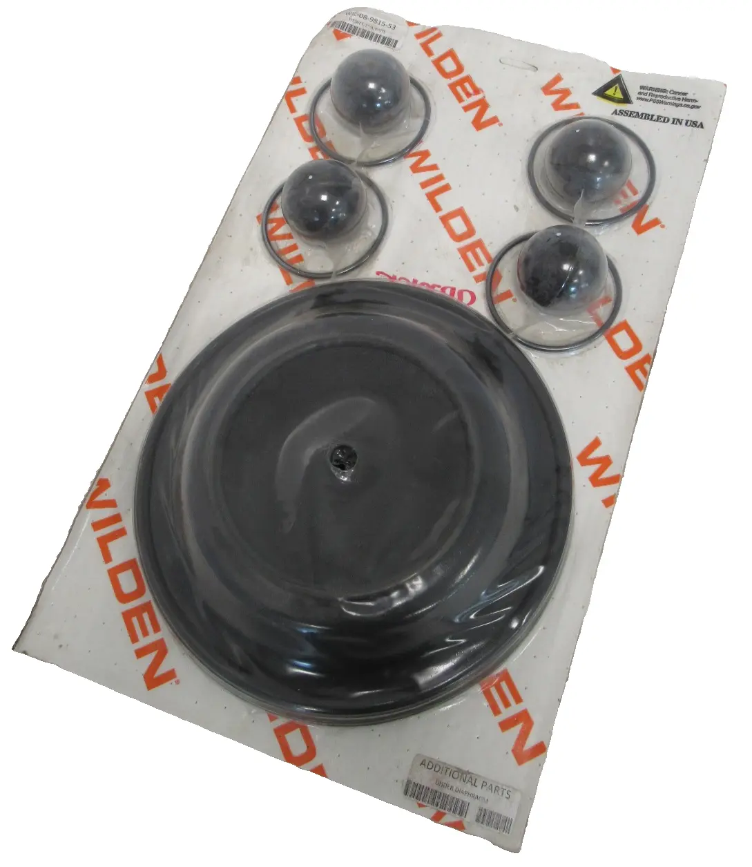 NEW WILDEN WIL-08-9815-53 WET END REPAIR KIT 2" WIL08981553 08-9815-53