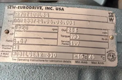 New | in-Stock SEW-EURODRIVE DFT100LS4 Misc Industrial Equipment California US | Davliegogo LLC #1712308