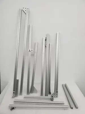LOT OPTICAL MOUNTS ALUMMINUM VARIOUS SIZES