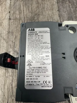 ABB OS60GJ12 Electrical/PLC/Automation | ESS Industrial Equipment Sales (6)