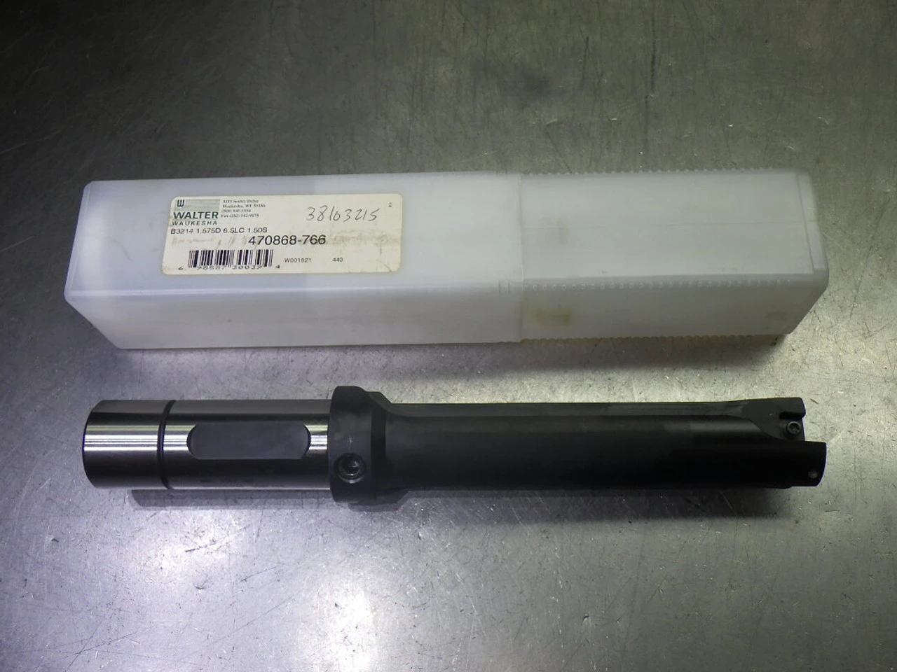 Walter 40mm Coolant Thru Indexable Drill 38mm Shank 470868-766 (LOC2131B)