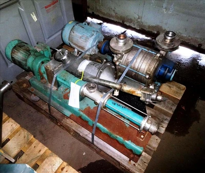 Alfa-Laval CT-6 Centritherm evaporator, 316SS.
