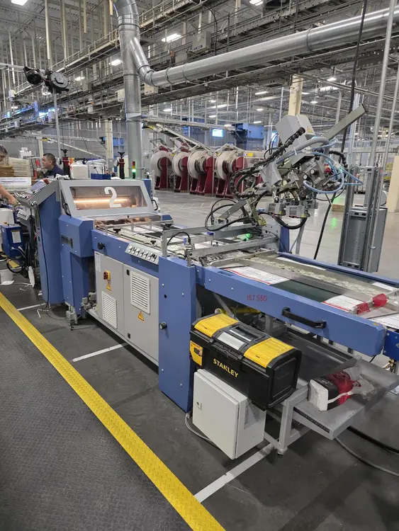 Used Bograma / Komori BSR 550 Die Cutters Illinois US | Pressroom Solutions LLC #1277840