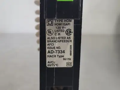 USED SQUARE D HOM115AFI