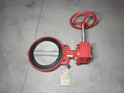 8in. Butterfly Valve, Manual Actuation, ISO 9001