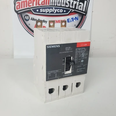 Used Siemens LGB3B025 Miscellaneous Equipment (Electrical & Power) California US | American Industrial Supply Co. #1376988