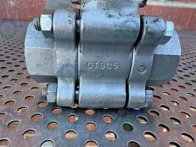 USED SVF -F. C. I. R86666ATSE BALL VALVE 1500 PSI W/ 1" THREADED FITTING
