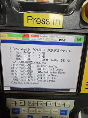USED 2008 FANUC LR MATE 200IC/5F