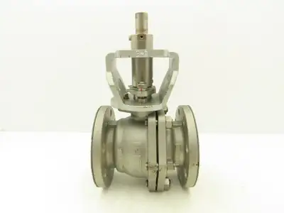 Kitz 10K-80 Stainless Ball Valve 3" Flanged DN80 Class 10K -No Handle