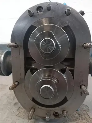 SPX Flow model 015U1 stainless steel positive displacement pump