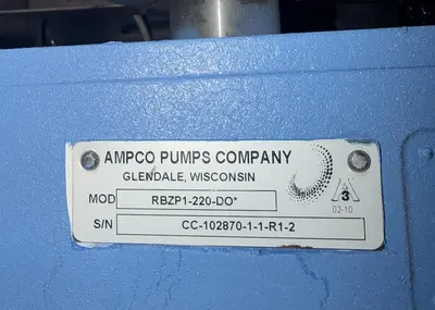 USED AMPCO ZP1-220-DO