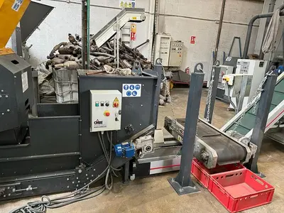 USED 2019 STOKKERMILL SHREDDING LINE FOR COPPER, ALUMINUM, AND PLASTIC RECYCLING
