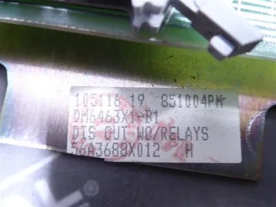 Fisher Rosemount CY7001 Relay Module 56A3688X012 Rev. H Used