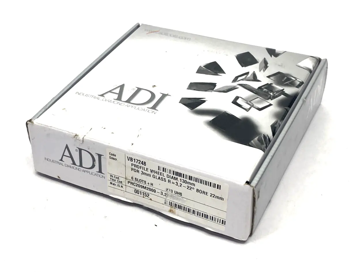 New | in-Stock ADI Ultra High Speed Diamond Bevel Cutting Wheel PRC209M2000-3,2 Cutting Wheels Michigan US | Maverick Industrial Sales #1391545