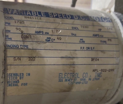 USED K-TRON EURODRIVE Does Not Apply