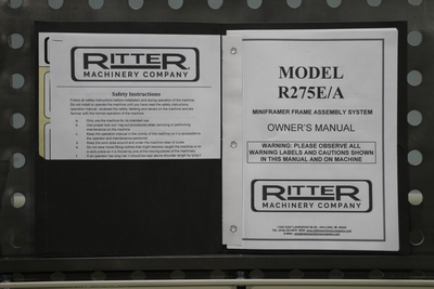 NEW RITTER R275E/A