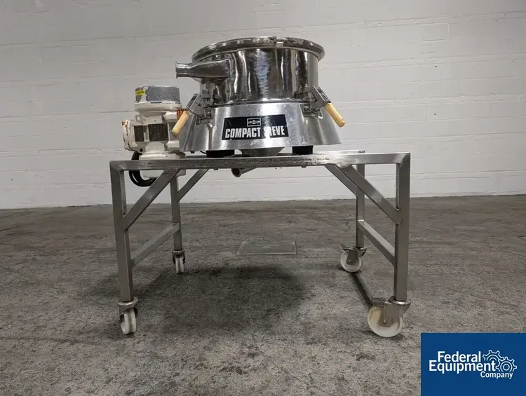 Used Russell Russel Finex Sieve, Model 17240, S/S Circular Screeners Ohio US | Federal Equipment Company #131416
