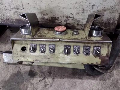 220 TON AIDA MODEL #NC1-200(2) GAP FRAME PRESS, WITH 9.84" STROKE: STOCK #22203