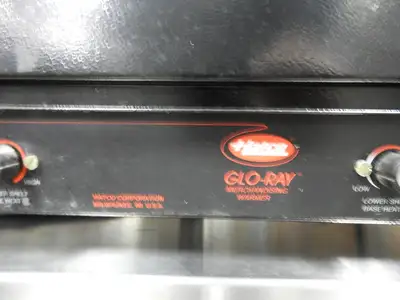Used Hatco Used Hatco GRHW-1D Mini-Merchandising Warmer, Heated Holding Glass-Shelf Display 120V 1540W Countertop Display Warmers Illinois US | Falcon Restaurant Supply #1376573