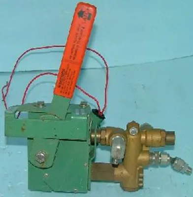 QTY. 1. ASCO 4 WAY VALVE WITH LATCH ATTACHMENT....