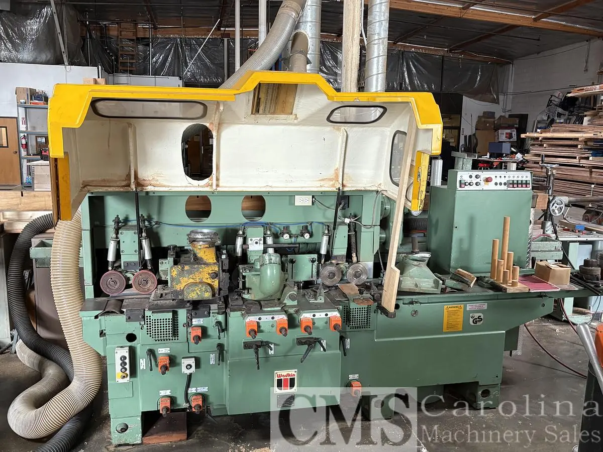USED WADKIN GB 220 5 HEAD MOULDER