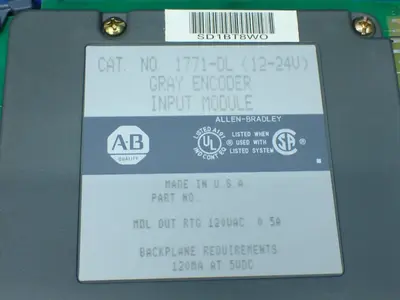 Used ALLENBRADLEY 1771DL I/O Boards & Replacement Parts Ohio US | HGR 24 #879759