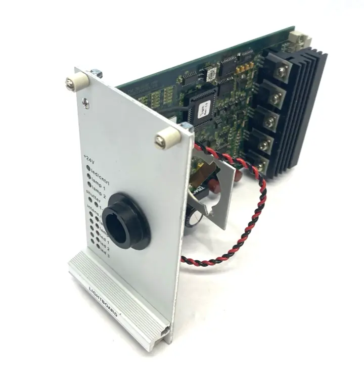 Used F&K Delvotec Light-Board Driver Terminal Board PLC Processors Michigan US | Maverick Industrial Sales #1389667