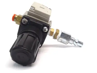 USED SMC PNEUMATIC REGULATOR 7~125 PSI