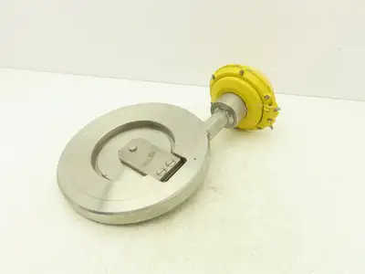 Kinetrol 070 Pneumatic Actuator Spring Return w/Stainless Flap Valve 10.7" OD