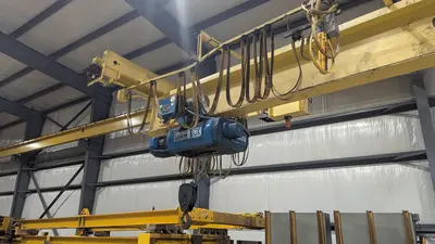 SHAW BOX 5 Ton Cranes - Overhead, Bridge | Highland Machinery & Crane (6)