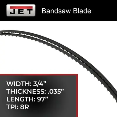 New | in-Stock JET BLADE 3/4 Saw Blades Illinois US | Olympus Machinery Group #1351047
