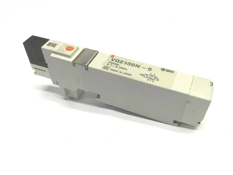 Used SMC PNEUMATIC COMPRESSED AIR SOLENOID VALVE 5 PORT Solenoid Valves | Maverick Industrial Sales #1111948