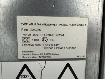 USED DANTHERM NFK-2000