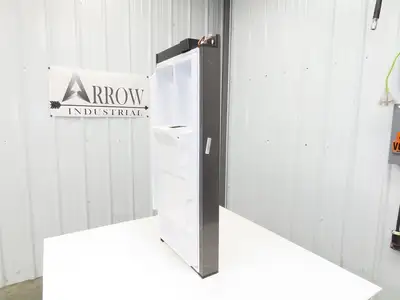5304530762 Electrolux Left Refrigerator Door Black Stainless Ice Dispenser