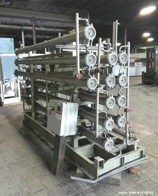 Used Water Services Corp. Reverse Osmosis Filtration System | 12 Tube Industrial RO Water System