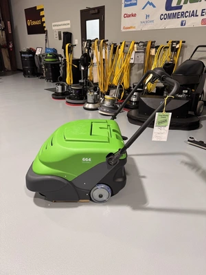 IPC TK664E Smart Vac Walk-Behind Sweeper NEW