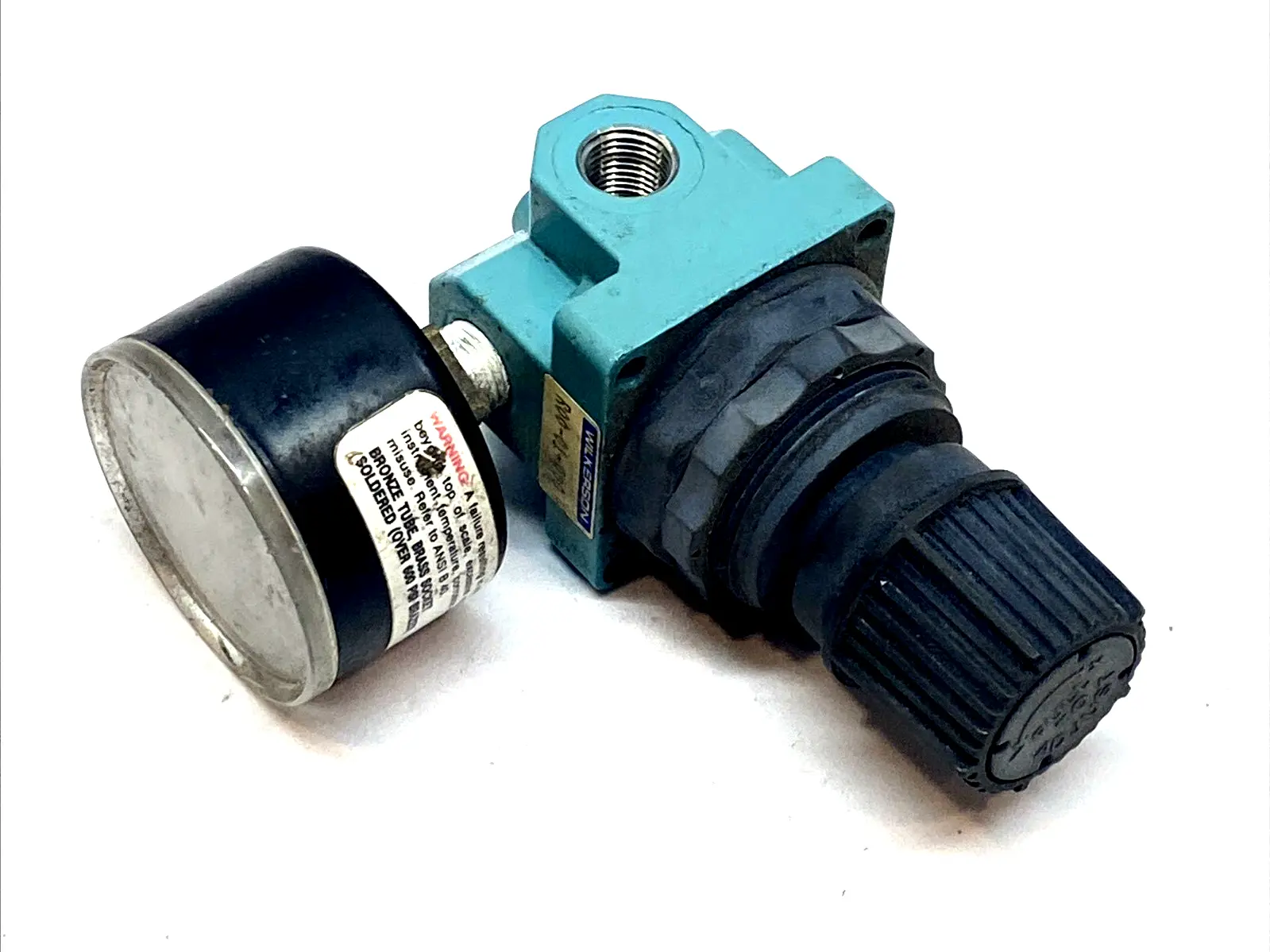 Used Wilkerson Pressure Regulator 300 PSI w/ 0-60 PSI Gauge Air Pressure Regulators Michigan US | Maverick Industrial Sales #1398714