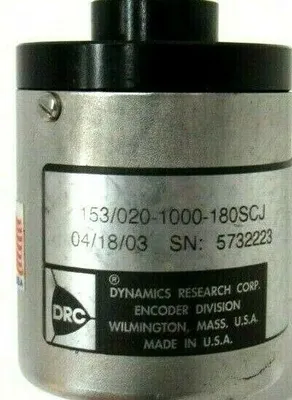 NEW DYNAMICS RESEARCH GROUP 153-020-1000-180SCJ ROTARY ENCODER 1530201000180SCJ